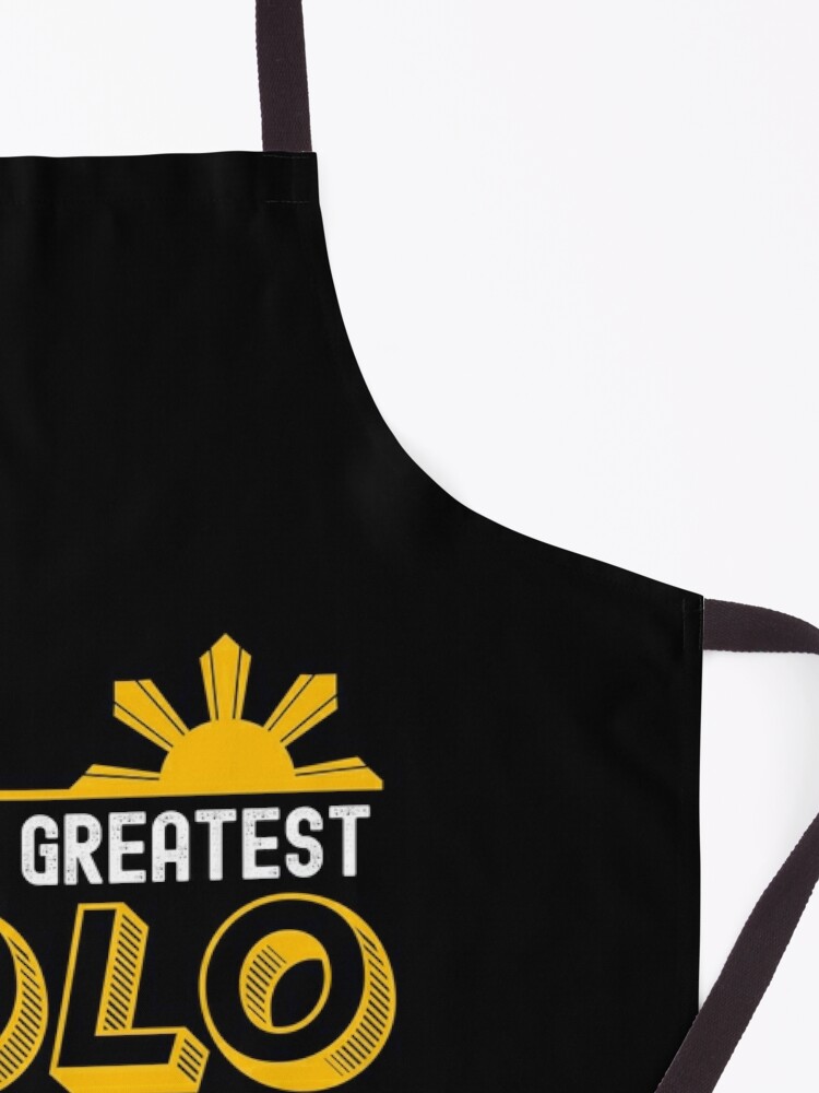 World's Greatest Lolo Grandfather Filipino Adjustable Apron