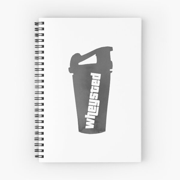 Item preview, Wheysted Shaker - Whey Protein Shake - Black designed and sold by ArqDezines.