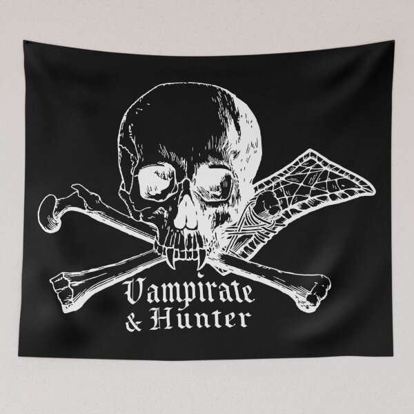 Item preview, Vampirate and Hunter in Purgatory Benny x Dean (OldLetter White)  designed and sold by MinaMonsterMash.