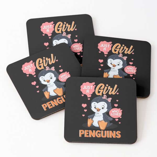 Item preview, Cute Just A Girl Who Loves Penguins Obsessed Women designed and sold by perfectpresents.