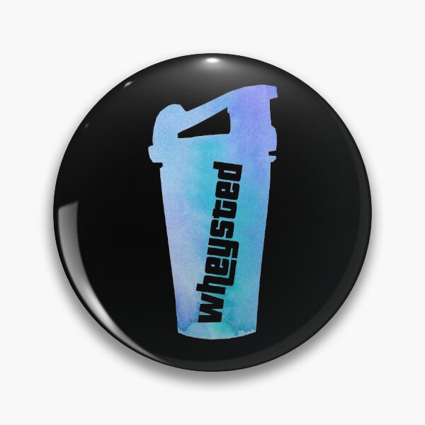 Item preview, Wheysted Shaker - Whey Protein Shake - Blue designed and sold by ArqDezines.