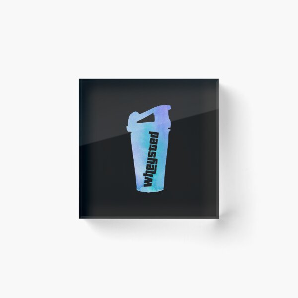 Item preview, Wheysted Shaker - Whey Protein Shake - Blue designed and sold by ArqDezines.