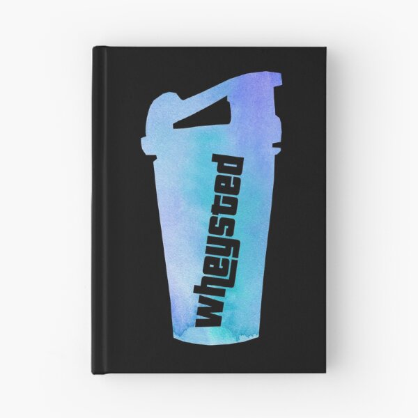 Item preview, Wheysted Shaker - Whey Protein Shake - Blue designed and sold by ArqDezines.