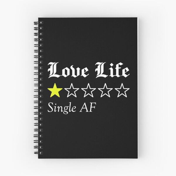 Item preview, Love Life 1 Star Rating Single AF designed and sold by everyspender.