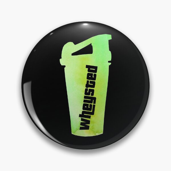 Item preview, Wheysted Shaker - Whey Protein Shake - Green designed and sold by ArqDezines.