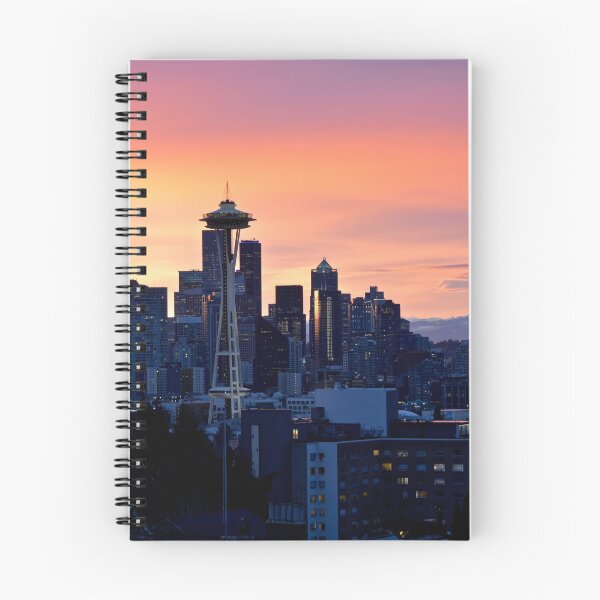 Item preview, Creamsicle Sunrise in Seattle designed and sold by Lien  Titus.