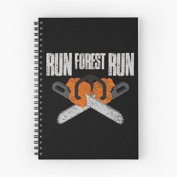 Item preview, Run Forest Run - Chainsaw - Lumberjack - Woodcutter - Funny Humor designed and sold by WonderWear.