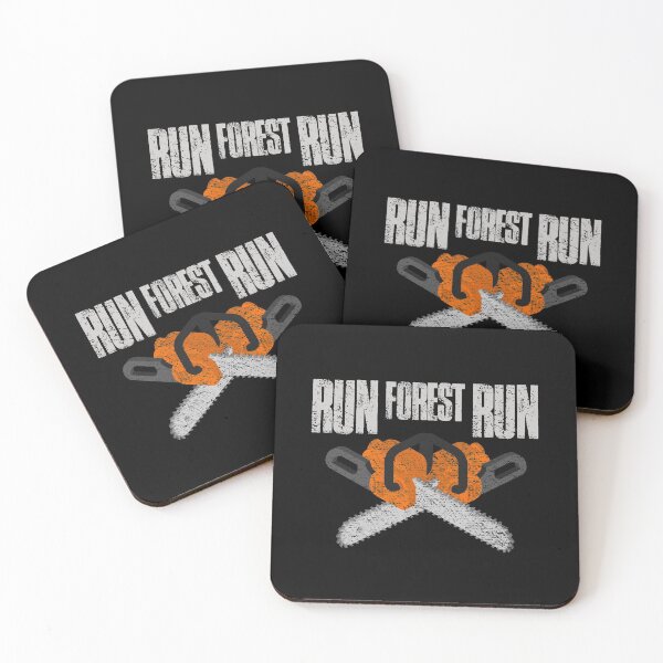 Item preview, Run Forest Run - Chainsaw - Lumberjack - Woodcutter - Funny Humor designed and sold by WonderWear.