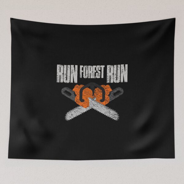 Item preview, Run Forest Run - Chainsaw - Lumberjack - Woodcutter - Funny Humor designed and sold by WonderWear.