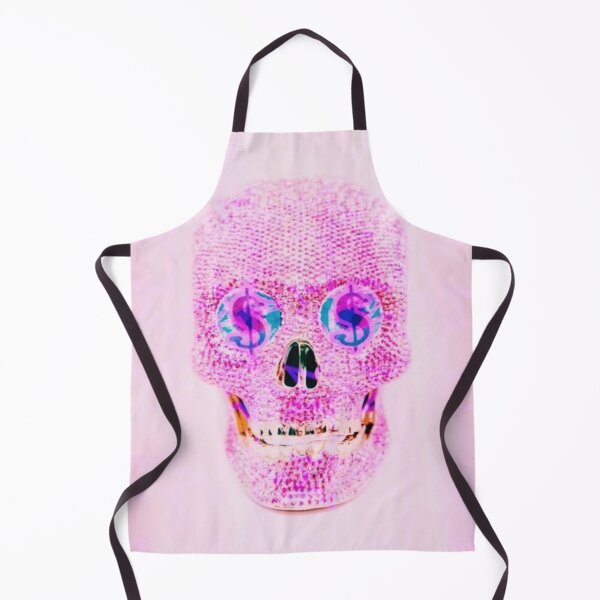 Item preview, preppy skull pinterest print designed and sold by LeopardLux.