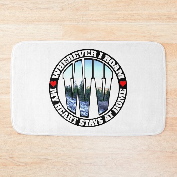 Item preview, Heart Stays Home - West Virginia designed and sold by DonDota.