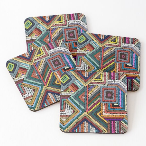 Item preview, Geometric Triangles With Colorful Seamless Pattern designed and sold by Mrunner.