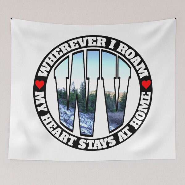Item preview, Heart Stays Home - West Virginia designed and sold by DonDota.