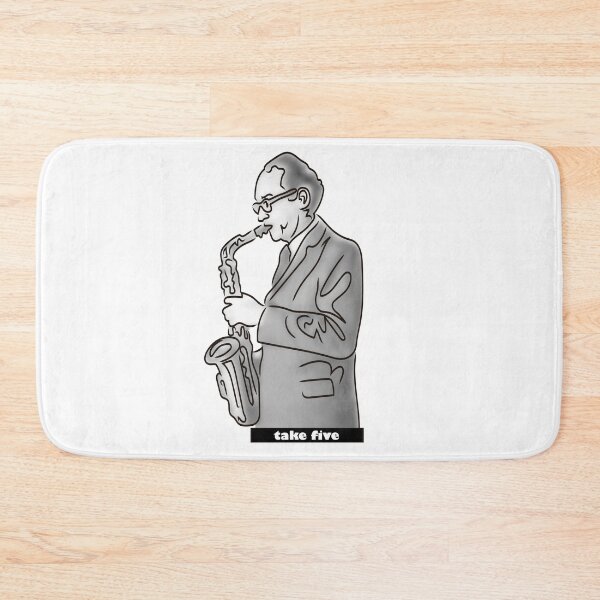 Item preview, The saxophonist plays take five designed and sold by Xdelacra.
