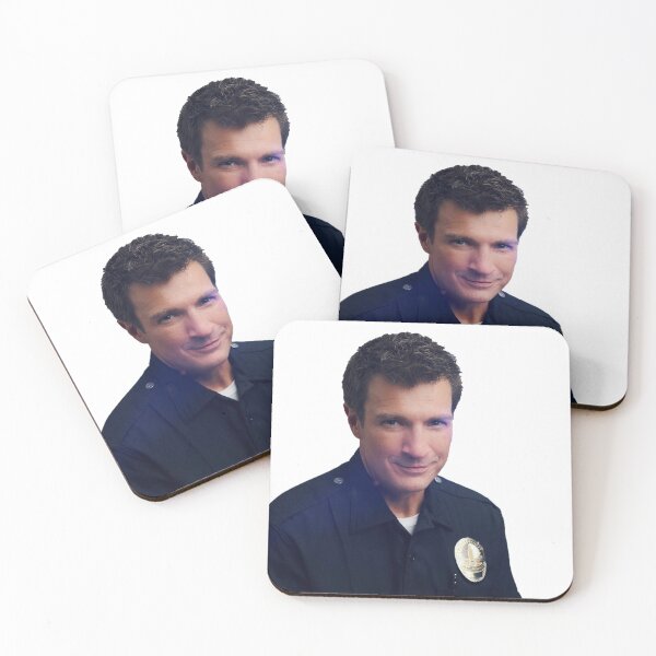 Item preview, Nathan Fillion as The Rookie designed and sold by sandiesque.