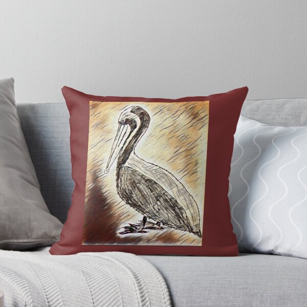Item preview, Vintage pelican artistically designed designed and sold by Pelikancrazy.