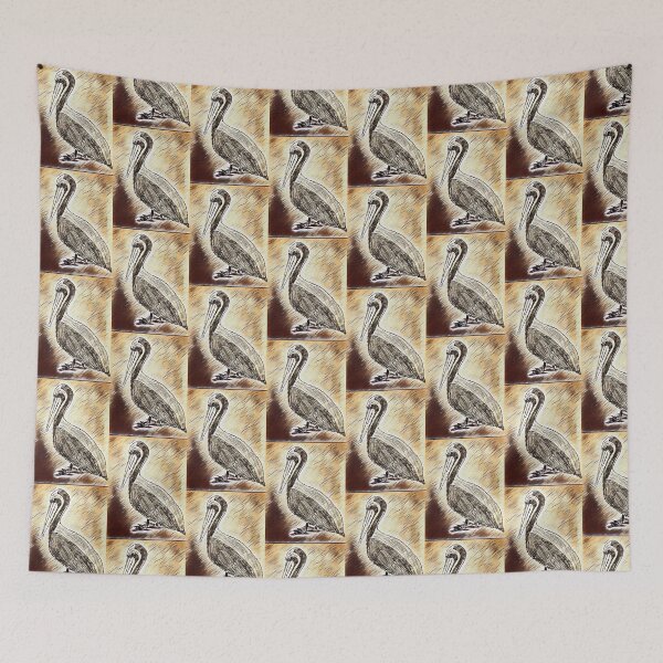 Item preview, Vintage pelican artistically designed designed and sold by Pelikancrazy.