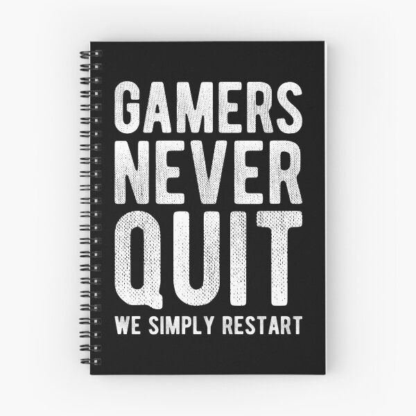 Item preview,  Gamers Never Quit We Simply Restart designed and sold by Scottees.