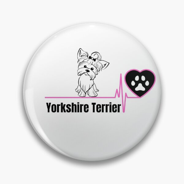 Item preview, Yorkshire terrier love heart designed and sold by umfhn.
