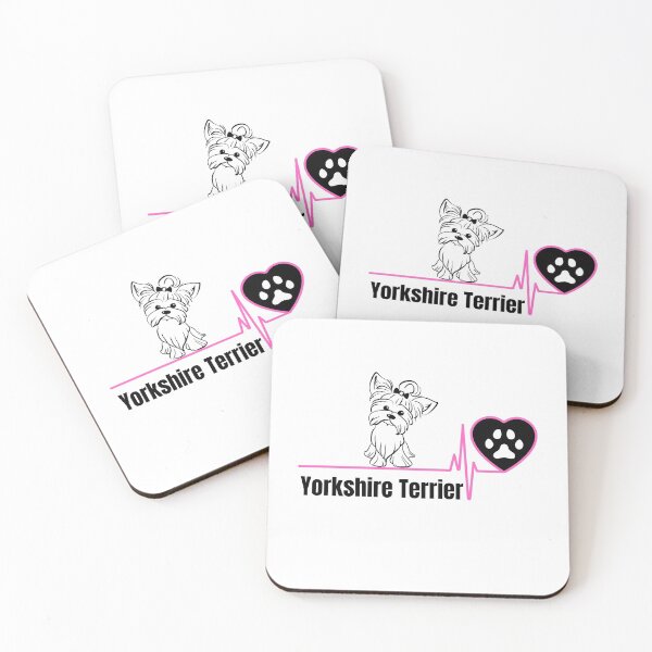 Item preview, Yorkshire terrier love heart designed and sold by umfhn.