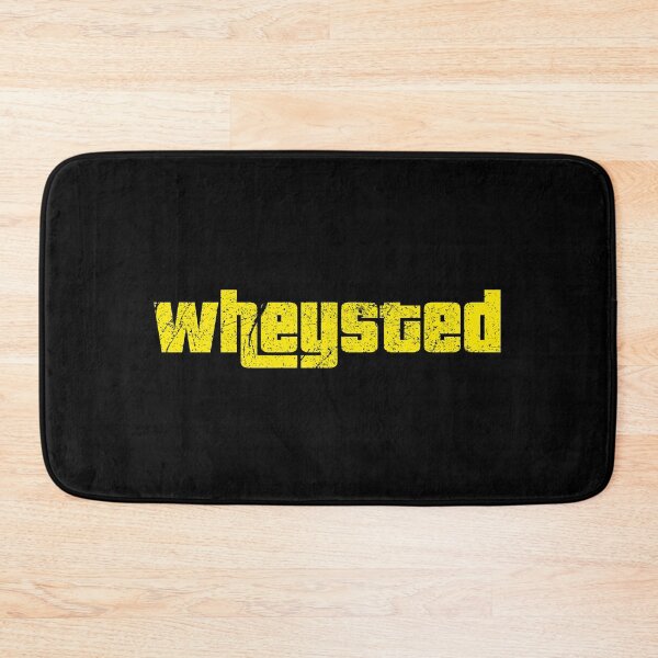 Item preview, Wheysted Whey Protein Shake Yellow designed and sold by ArqDezines.
