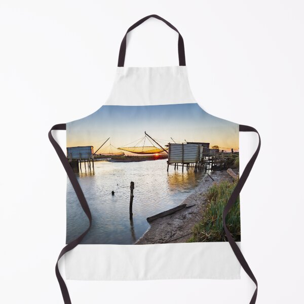 Item preview, Fresne fisheries between Bouin and Bourneuf en Retz in the Breton marshes designed and sold by RobArt-Photo.