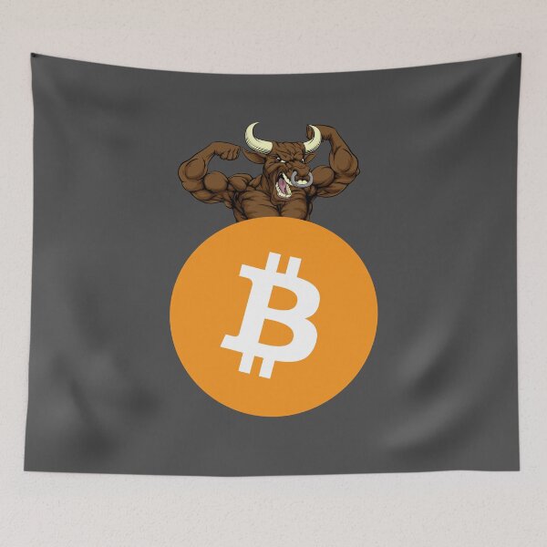 Item preview, Cryptocurrency - Bitcoin Bull designed and sold by AeroAstro.