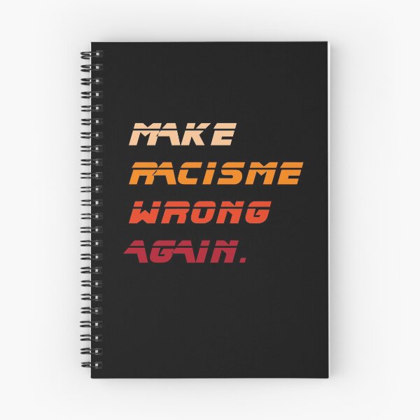 Item preview, Make Racism Wrong Again designed and sold by Hamadax.