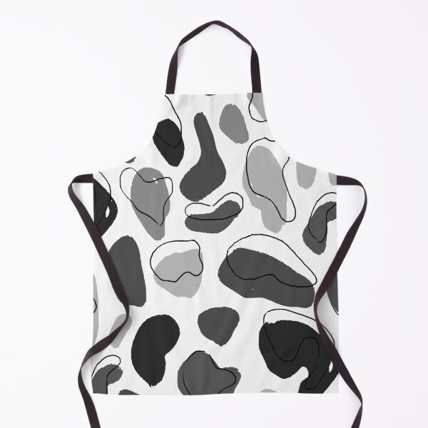 Item preview, Black and White Solid Color Pebbles designed and sold by Carolina Diaz.