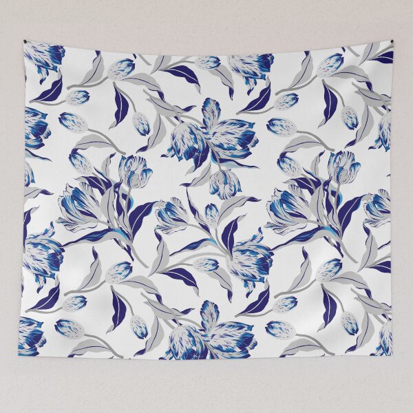 Item preview, Lovely Beautiful Blue Colored Pattern, Bamboo Colour designed and sold by Mrunner.