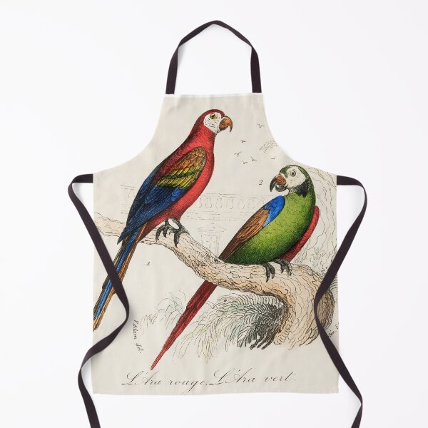 Item preview, Vintage Parrot art / Two Parrots designed and sold by The Mad Hermit.