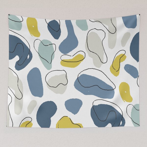 Item preview, Ocean Solid Color Pebbles designed and sold by Carolina Diaz.