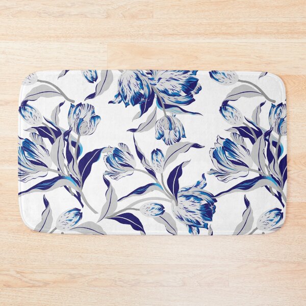 Item preview, Lovely Beautiful Blue Colored Pattern, Bamboo Colour designed and sold by Mrunner.
