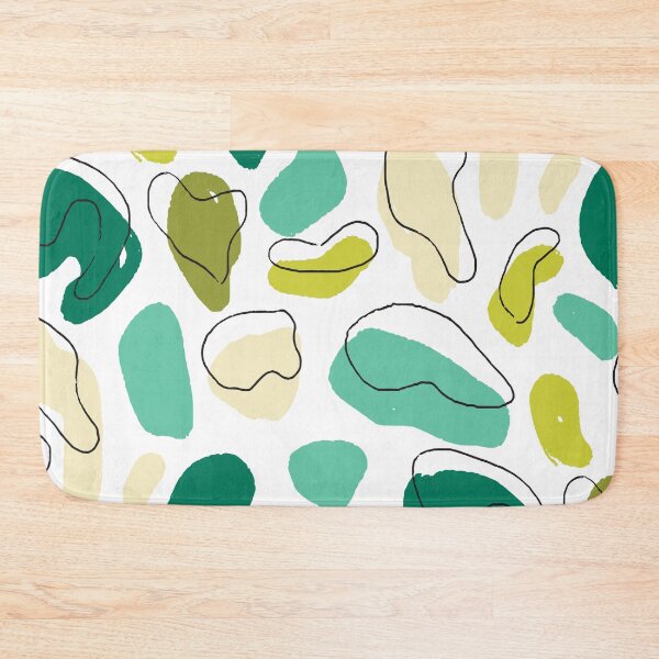 Item preview, Green Solid Color Pebbles designed and sold by Carolina Diaz.