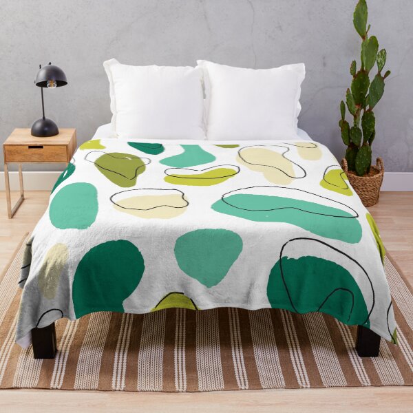 Item preview, Green Solid Color Pebbles designed and sold by Carolina Diaz.