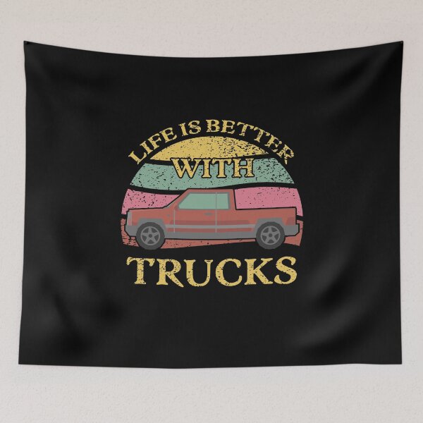 Item preview, Life Is Better With Trucks designed and sold by sesa10.
