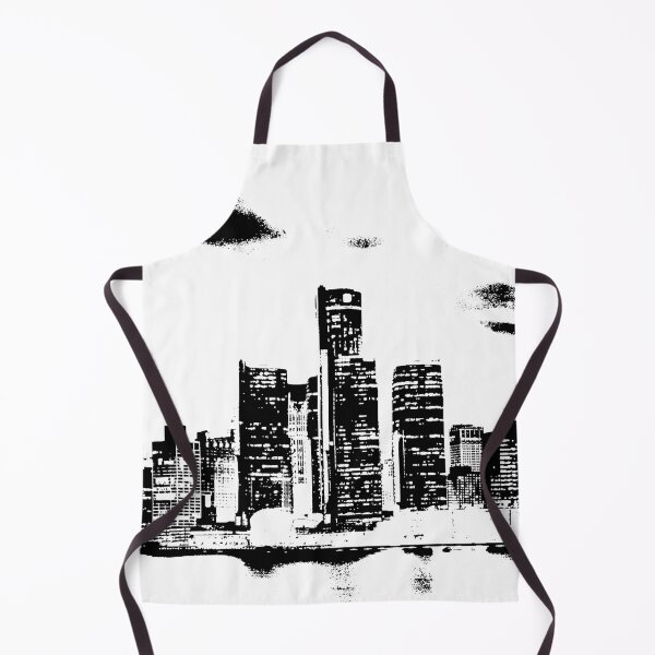 Item preview, Detroit City Skyscraper Skylines designed and sold by zareworks.