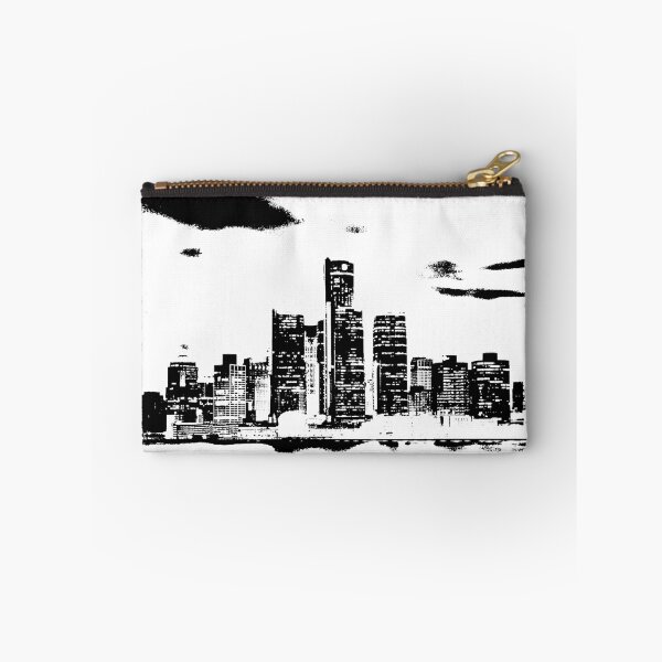 Item preview, Detroit City Skyscraper Skylines designed and sold by zareworks.