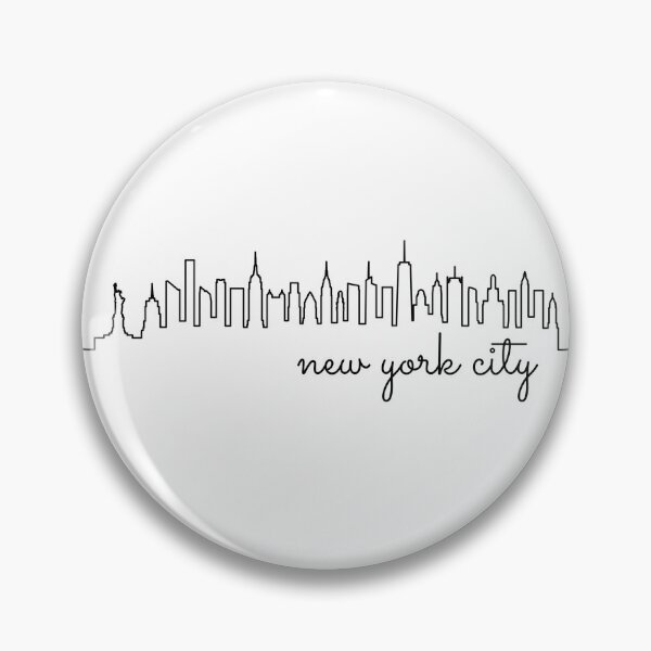 Item preview, Gifts for New York Lovers - New York City Skyline -  Manhattan Skyscrapers designed and sold by DesignByLeo.