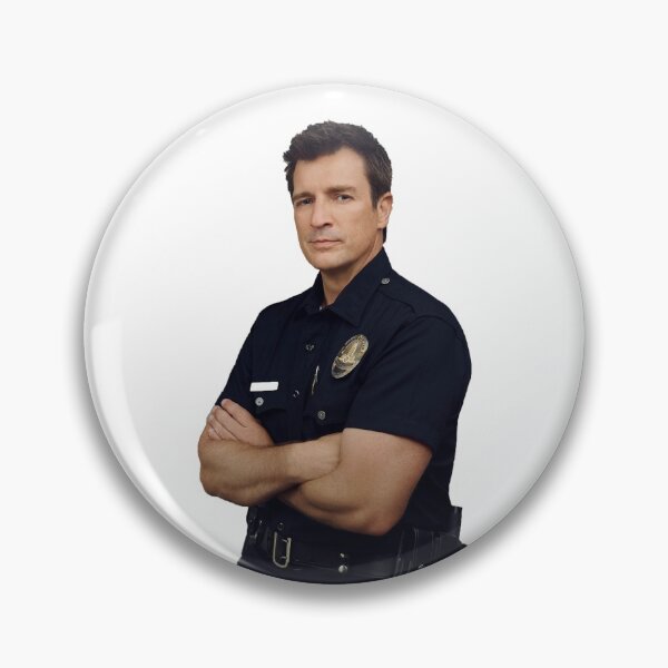 Item preview, Nathan Fillion as The Rookie designed and sold by sandiesque.