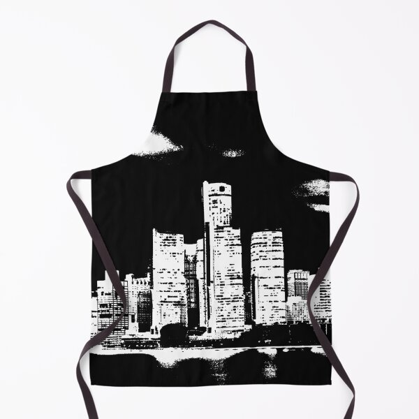 Item preview, Detroit City Skyscraper Skylines designed and sold by zareworks.