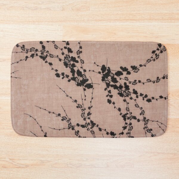 Item preview, Branches and leafes, pink and black designed and sold by jwebmarket.