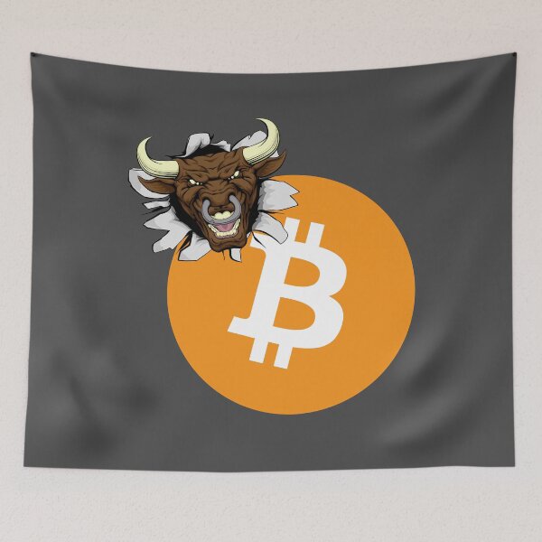 Item preview, Cryptocurrency Bull - Bitcoin designed and sold by AeroAstro.