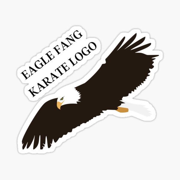Eagle Fang Karate Logo Sticker
