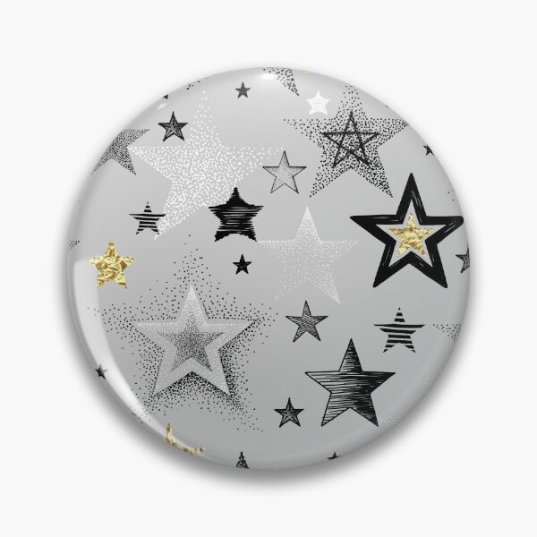Item preview, Lovely Beautiful Glitter Colored Pattern, Golden Foil Star designed and sold by Mrunner.