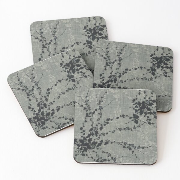 Item preview, Branches and leafes, gray and black designed and sold by jwebmarket.