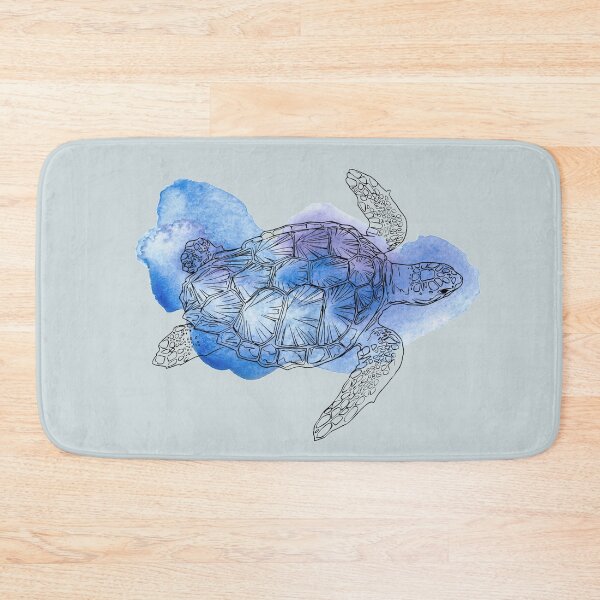 Item preview, Watercolor Abstract Sea Turtle designed and sold by carwalker13.