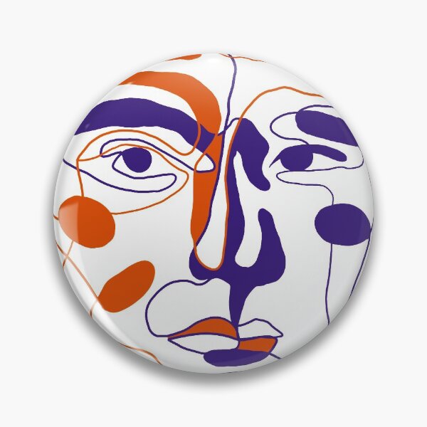 Item preview, A man in orange and purple designed and sold by Lineastic.