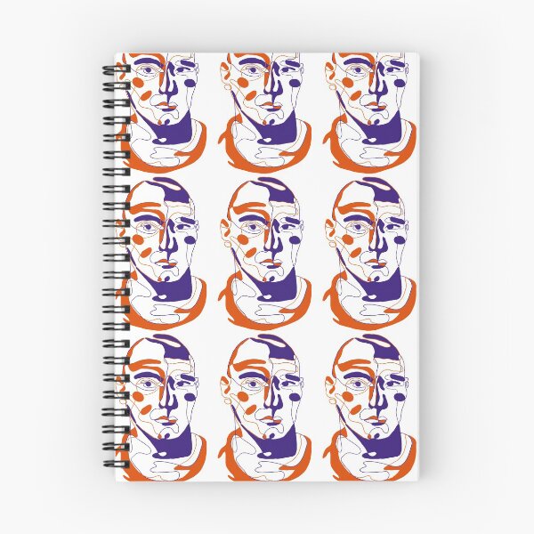Item preview, A man in orange and purple designed and sold by Lineastic.