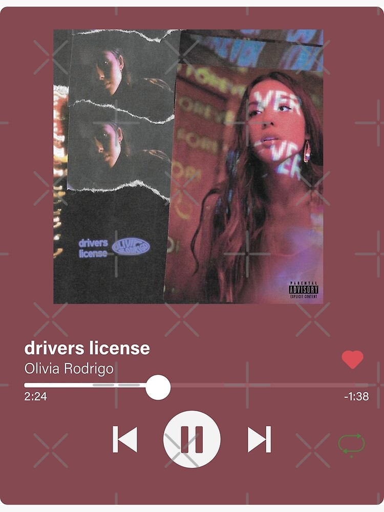 Olivia Rodrigo Drivers License Album Cover Hd How Drivers License